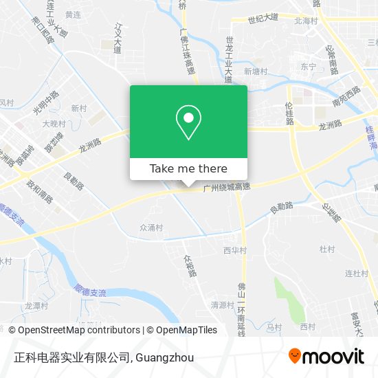 正科电器实业有限公司 map