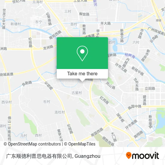 广东顺德利普思电器有限公司 map
