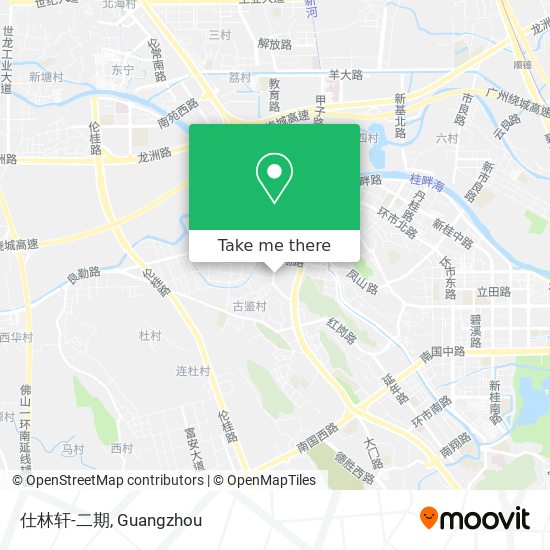 仕林轩-二期 map