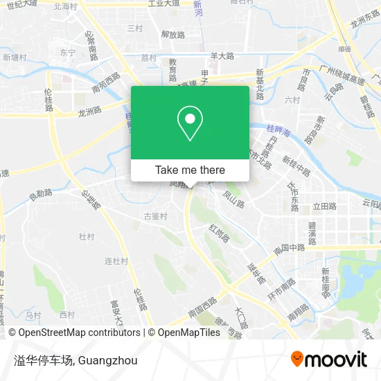 溢华停车场 map