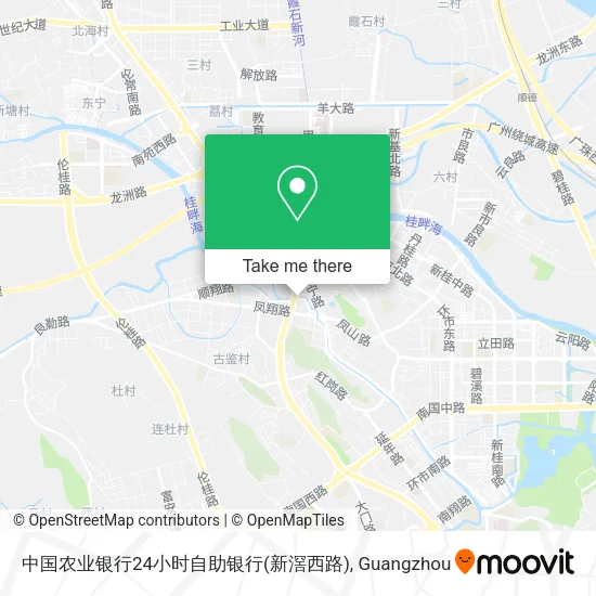 中国农业银行24小时自助银行(新滘西路) map
