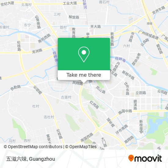 五滋六味 map