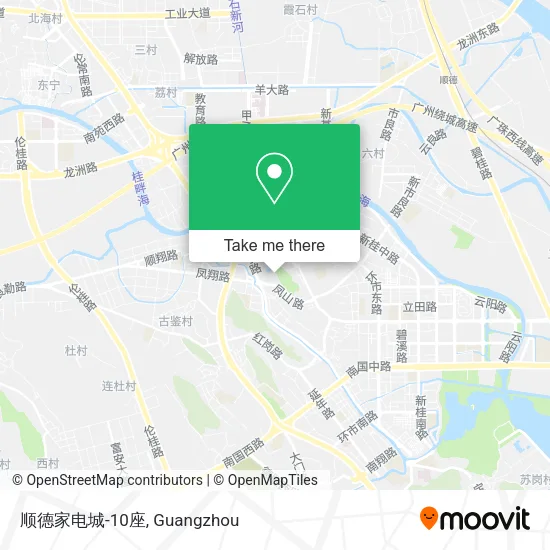 顺德家电城-10座 map