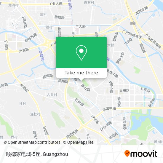 顺德家电城-5座 map