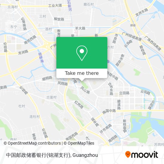 中国邮政储蓄银行(锦湖支行) map