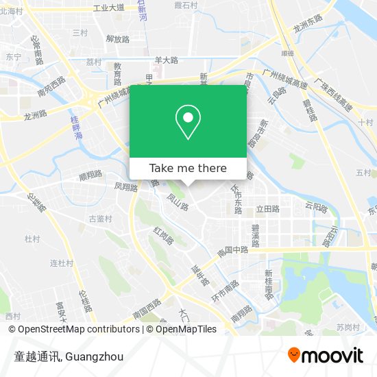 童越通讯 map