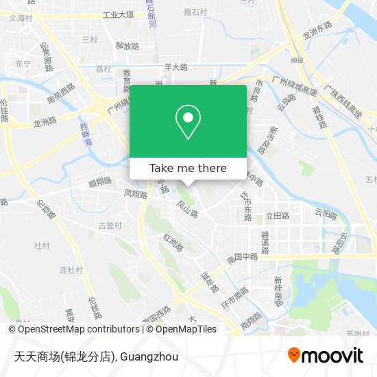 天天商场(锦龙分店) map