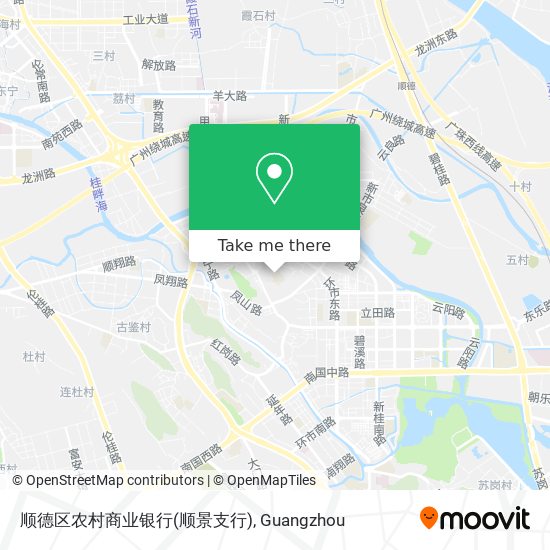 顺德区农村商业银行(顺景支行) map