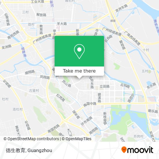 德生教育 map
