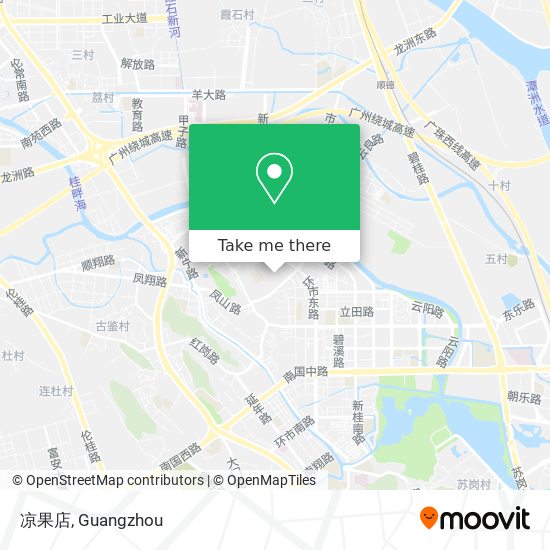 凉果店 map
