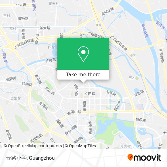 云路小学 map