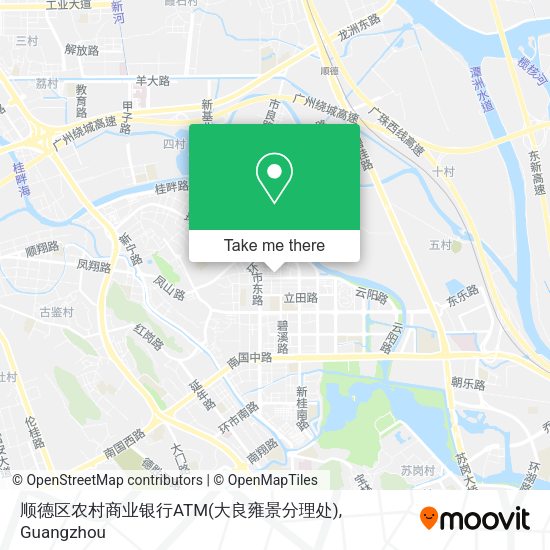 顺德区农村商业银行ATM(大良雍景分理处) map