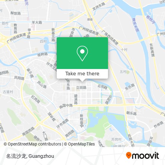 名流沙龙 map
