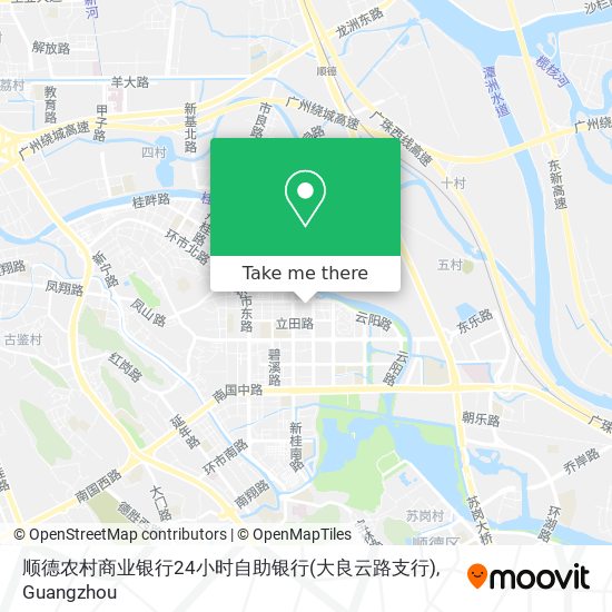顺德农村商业银行24小时自助银行(大良云路支行) map