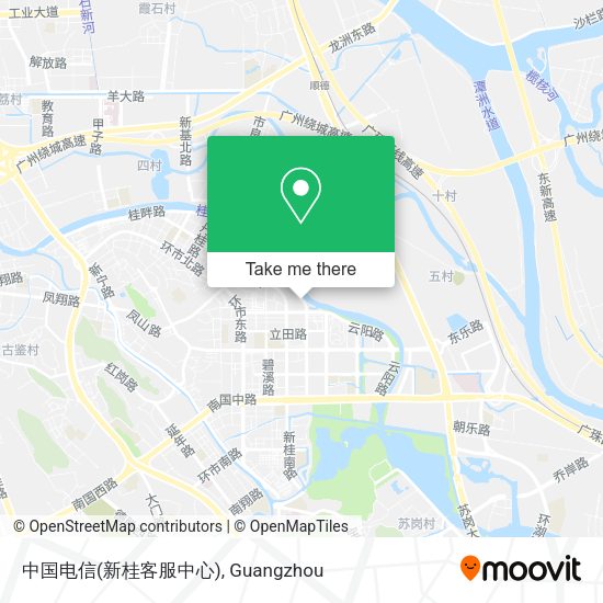 中国电信(新桂客服中心) map