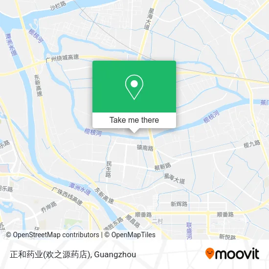 正和药业(欢之源药店) map