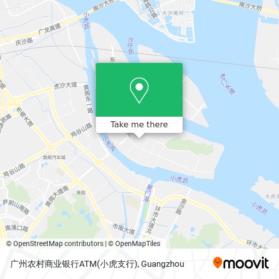 广州农村商业银行ATM(小虎支行) map