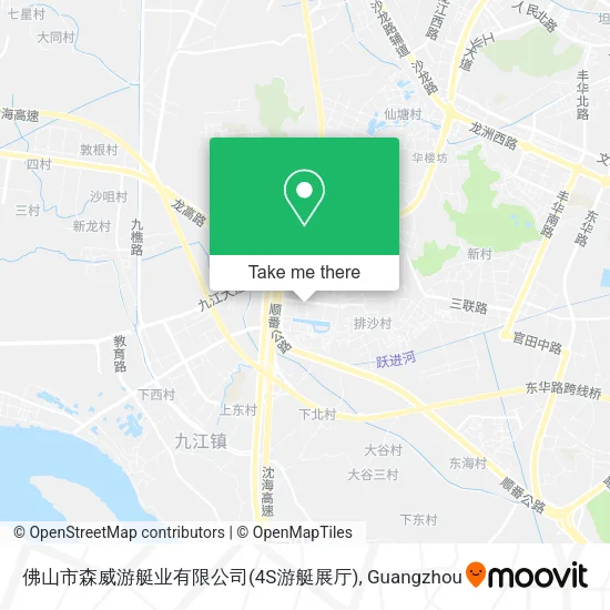 佛山市森威游艇业有限公司(4S游艇展厅) map