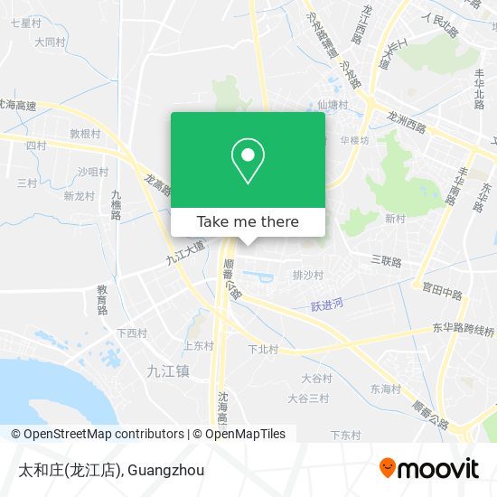 太和庄(龙江店) map