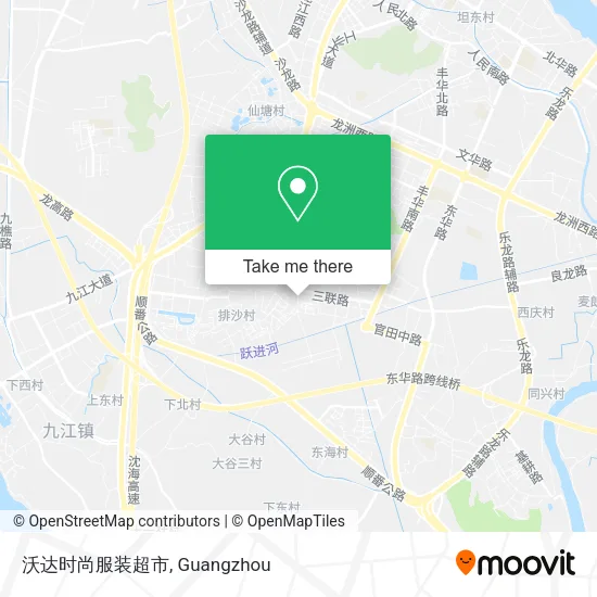 沃达时尚服装超市 map
