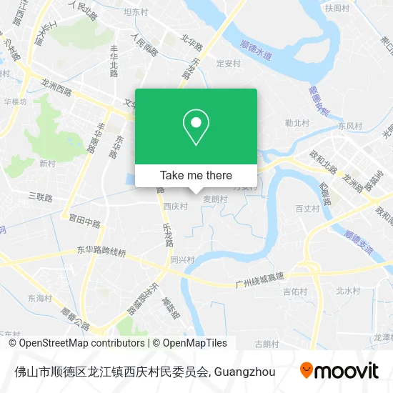 佛山市顺德区龙江镇西庆村民委员会 map