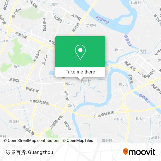 绿景百货 map