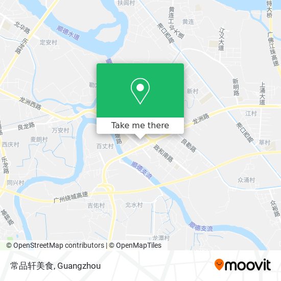 常品轩美食 map