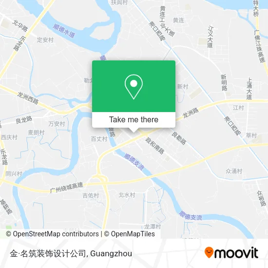 金·名筑装饰设计公司 map