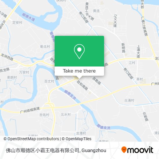 佛山市顺德区小霸王电器有限公司 map