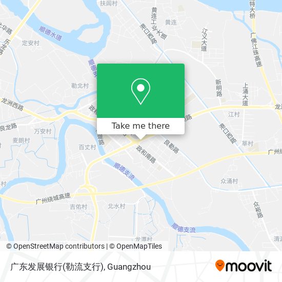 广东发展银行(勒流支行) map