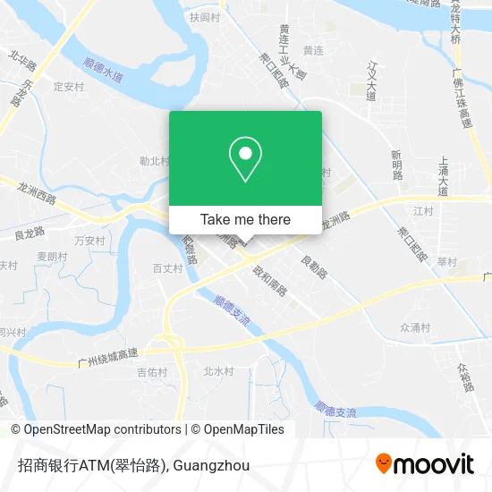 招商银行ATM(翠怡路) map