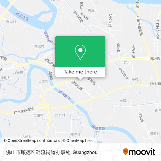 佛山市顺德区勒流街道办事处 map