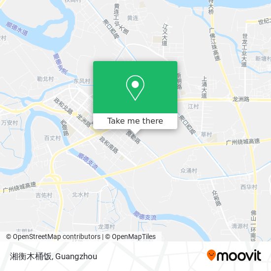 湘衡木桶饭 map