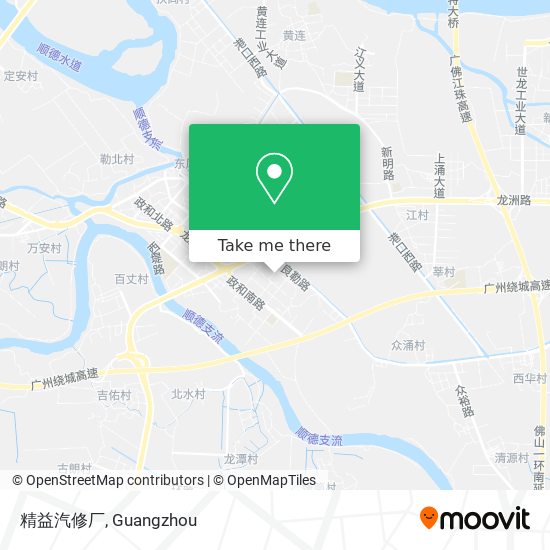 精益汽修厂 map