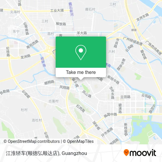 江淮轿车(顺德弘顺达店) map