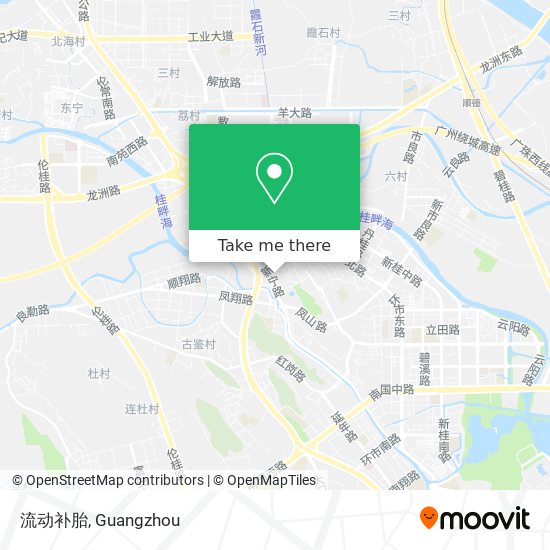 流动补胎 map