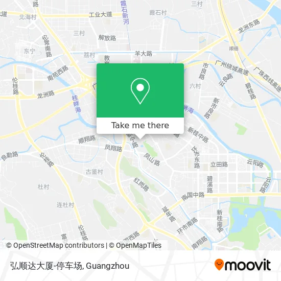 弘顺达大厦-停车场 map