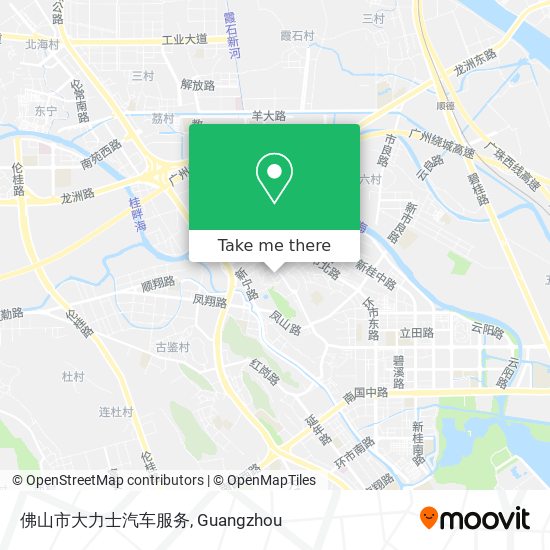 佛山市大力士汽车服务 map
