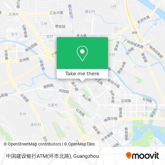 中国建设银行ATM(环市北路) map