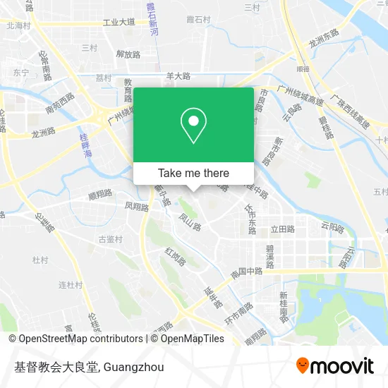 基督教会大良堂 map