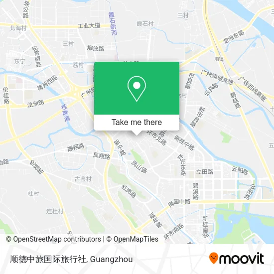 顺德中旅国际旅行社 map