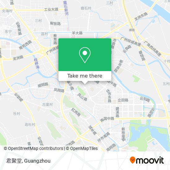 君聚堂 map