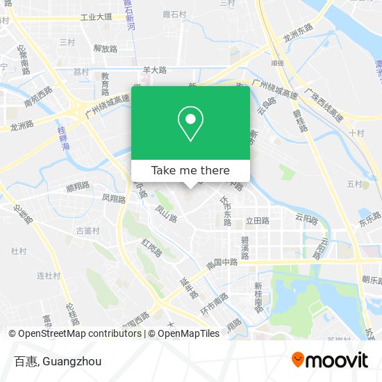 百惠 map