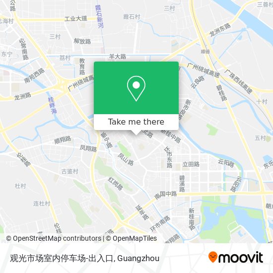 观光市场室内停车场-出入口 map