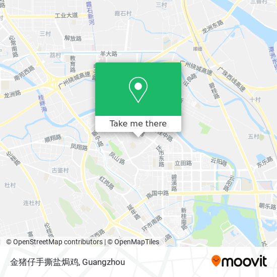 金猪仔手撕盐焗鸡 map