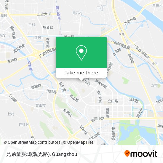 兄弟童服城(观光路) map