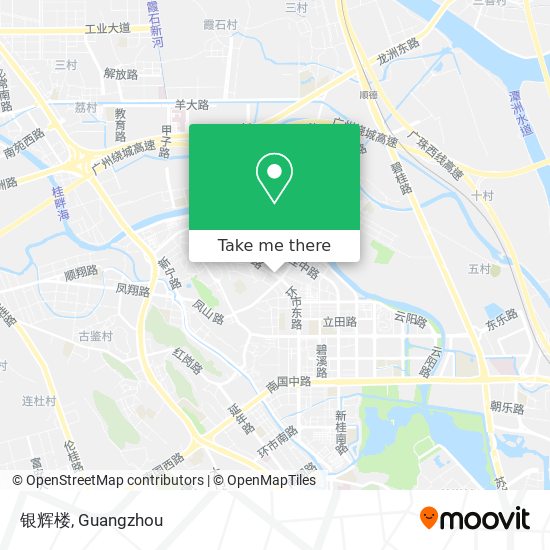 银辉楼 map
