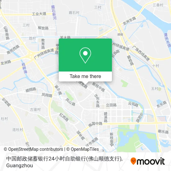 中国邮政储蓄银行24小时自助银行(佛山顺德支行) map