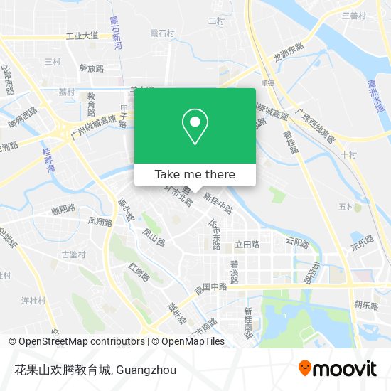 花果山欢腾教育城 map