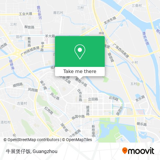 牛展煲仔饭 map